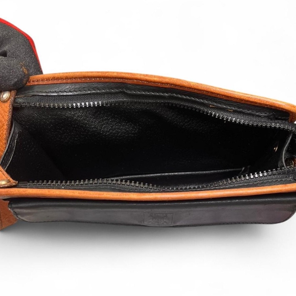 Celine Black and Brown Leather Clutch - Picture 5 of 6